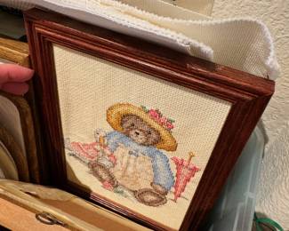 Hand made cross stitch 