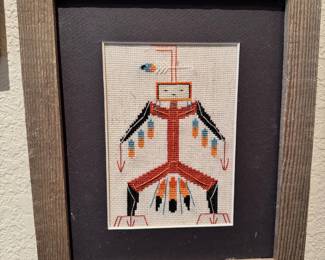 Hand made cross stitch 