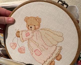 Hand made cross stitch 