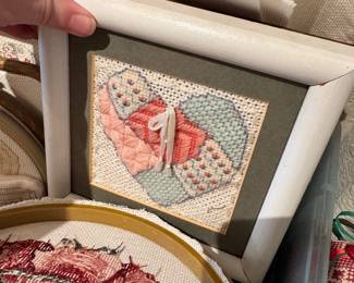 Hand made cross stitch 