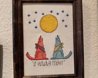 Hand made cross stitch 