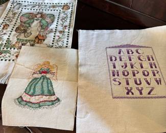 Hand made cross stitch 
