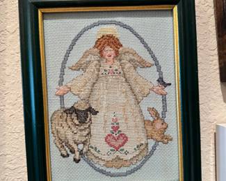 Hand made cross stitch 