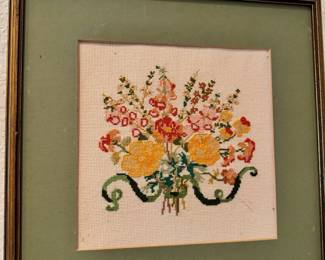 Hand made cross stitch 
