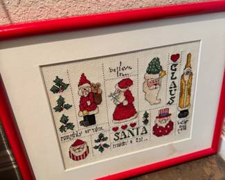 Hand made cross stitch 