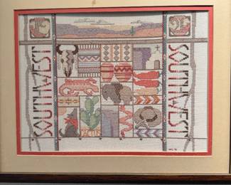 Hand made cross stitch 