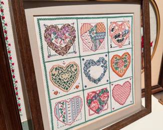 Hand made cross stitch 