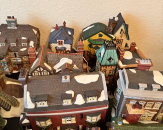 Department 56 Christmas Village Houses *Most have boxes*