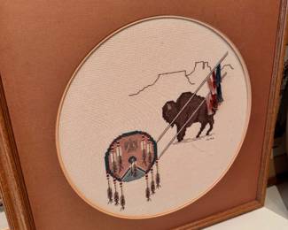 Hand made cross stitch 