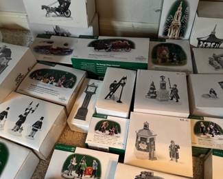 Department 56 Christmas Village accessories