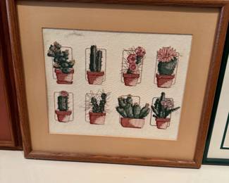 Hand made cross stitch 