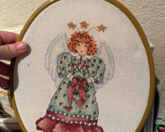 Hand made cross stitch 