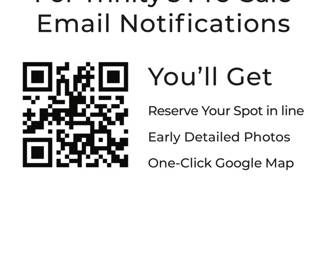 Trinity email sign up QR