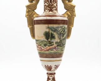 Old Paris Porcelain Urn Vase