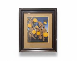 Maxfield Parrish The Lantern Bearers Framed Print