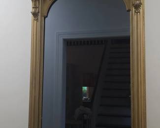Giltwood Empire Style Pier Mirror