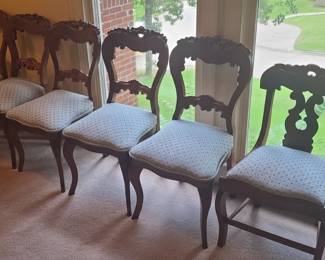 Set of French Provincial Dining Chairs