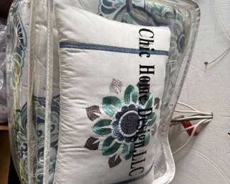 Samples of new comforters 