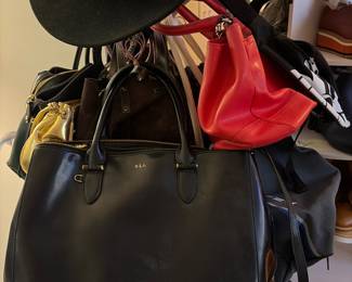 Ladies purses including coach 