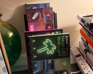 Decorative neon led wall light great for party favors 