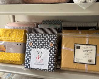 New sheets salesmen samples 