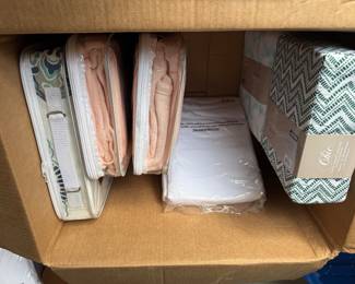 Sample of new sheets sets 