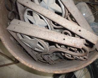 8 heavy metal western motif brackets