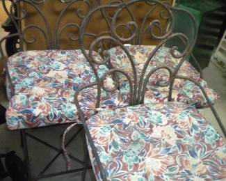 Iron bar stool height outdoor chairs