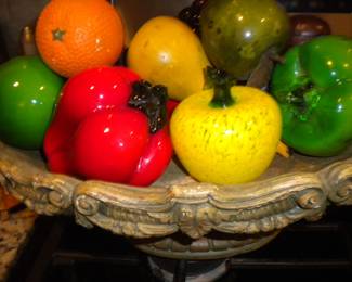 Glass and other fruit and vegatables 