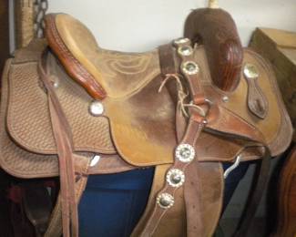 Vintage ladies saddle