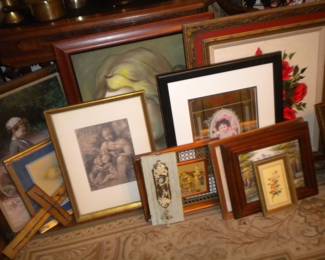 Framed wall decor
