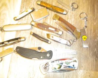 Some of the pocket knives