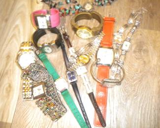 Fashion watches needing batteries