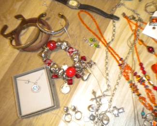Some of the costume and .925 jewelry