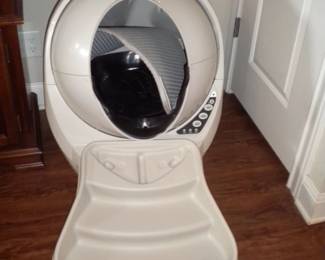 Auto cat litter box cleaner