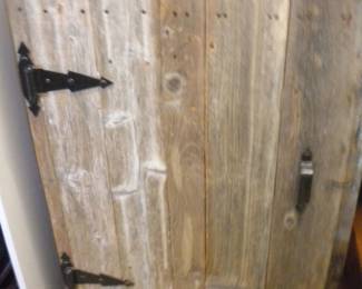 Barnwood cabinet