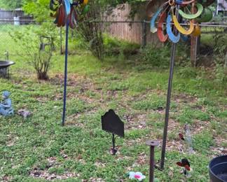 Yard Decor Windmill Yard Spinner 
