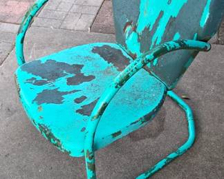 MCM metal Patio Chair