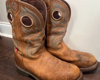 Tony Lama Waterproof Steel Toe Work Boots