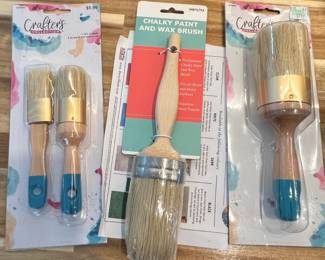 Crafter's Collection Chalky Paint and Wax Brushes
