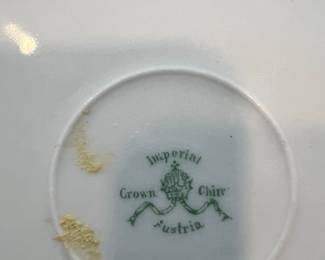 Imperial Crown China Austria Cake Stand