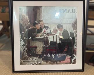 Norman Rockwell "Saying Grace" Print