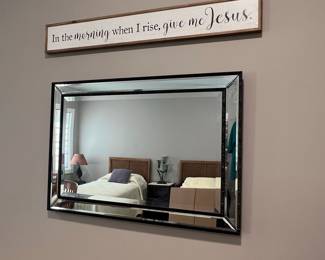In the morning when I rise, give me Jesus. Framed Wall Art