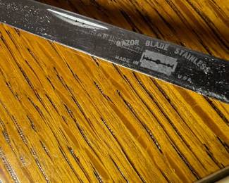 SNOBOY "Razor Blade" Fruit Knife
