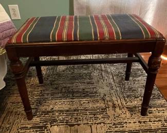 Upholstered Piano Bench