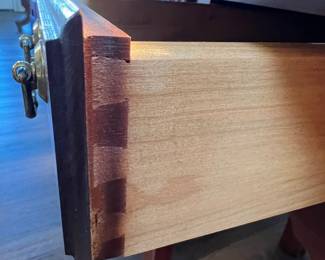 Mahogany Chippendale Style Accent Table