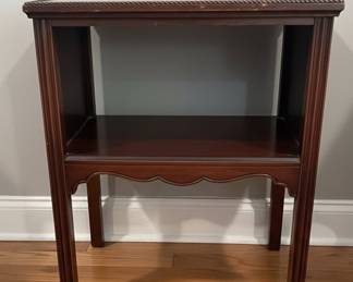 Mahogany Chippendale Style Side Table