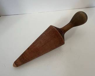 Vintage Wooden Waffle Cone Roller