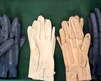 Vintage Leather Driving Gloves