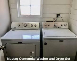 Maytag Centennial Washer and Dryer Set